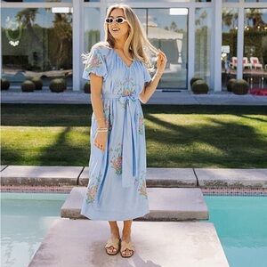 J.MARIE THE ASTRID MIDI DRESS (Sz M)